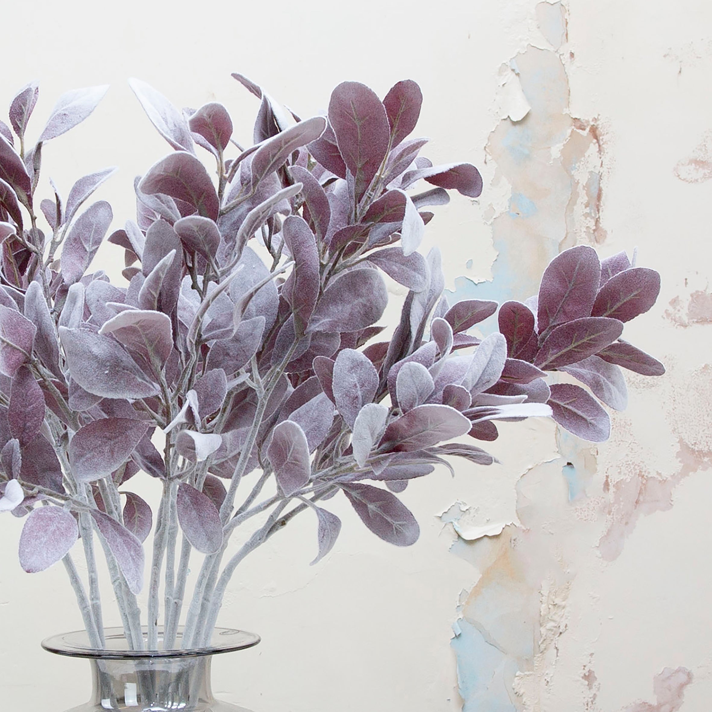 Red real touch lambs leaf. Peony