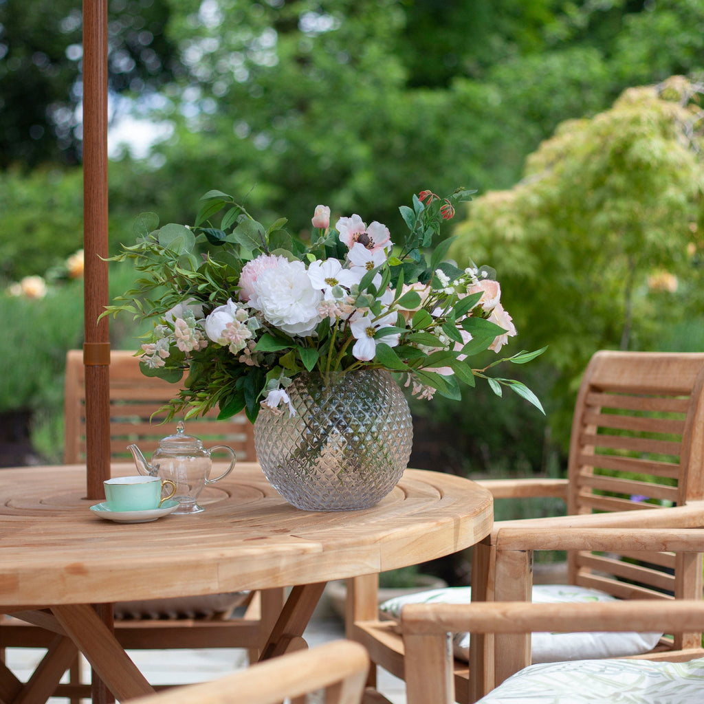 Styling Your Home with Neutral Faux Flowers All Year Round