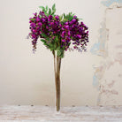 Purple Wisteria with Leaves on an Extra Long Stem Peony