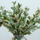 Close up of artificial astilbe stems 