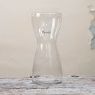 Glass Vase with a Concave Waist Peony