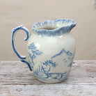 Hand Painted Oriental jug Peony