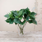Hydrangea Stem with Leaves Peony