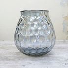 Coral textured vase with a lustre finish Peony