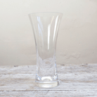 Hand made luxury glass flared vase
