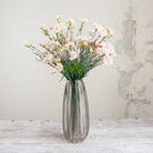 Pale Pink Carnations on a Long Stem Peony
