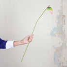 Real Touch Green Anthurium Stem Peony