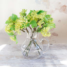 Viburnum Branch with Leaves Peony