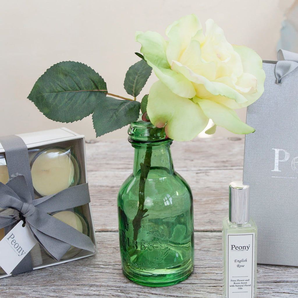 Artificial Lydia Rose Gift Set From Peony